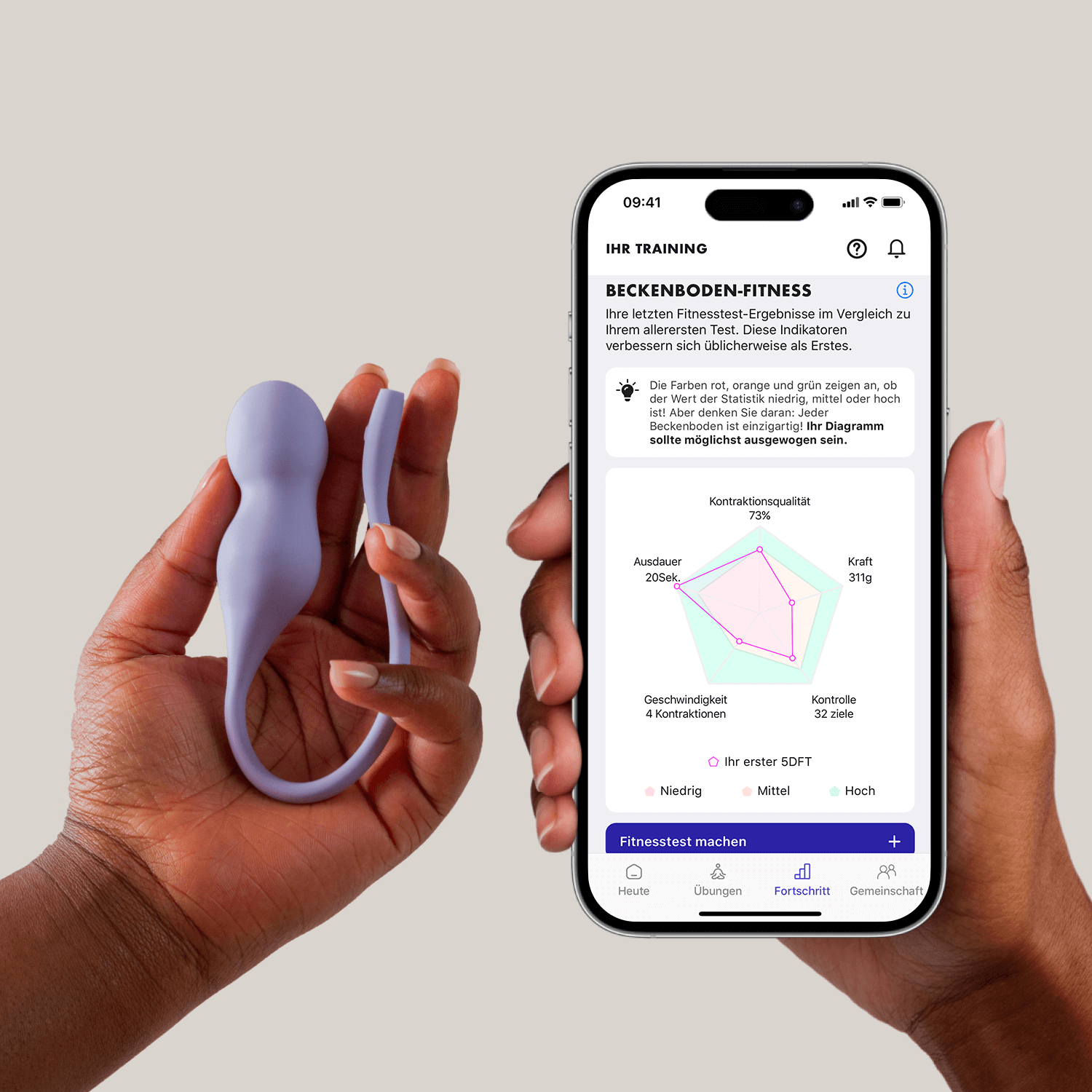 Perifit Care + - Beckenbodentrainer mit Biofeedback – Bild 4